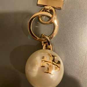 Tory Burch bag charm/key chain